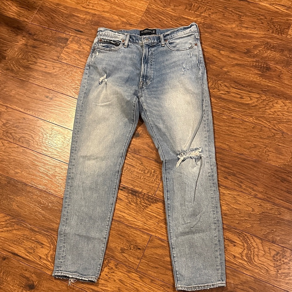 Abercrombie & Fitch Light Blue Slim Jeans
